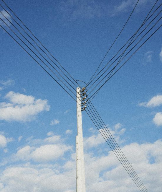 Flowing lines representing energy and flexibility