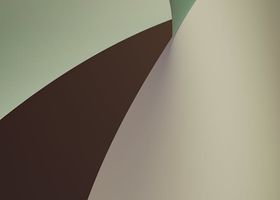 Geometric shapes representing soft movement